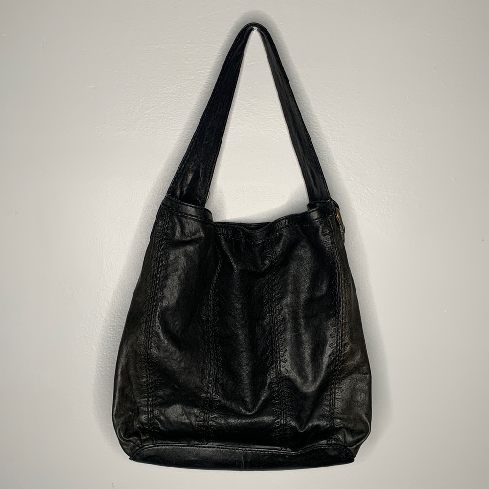🔥Fossil Black Leather Vintage